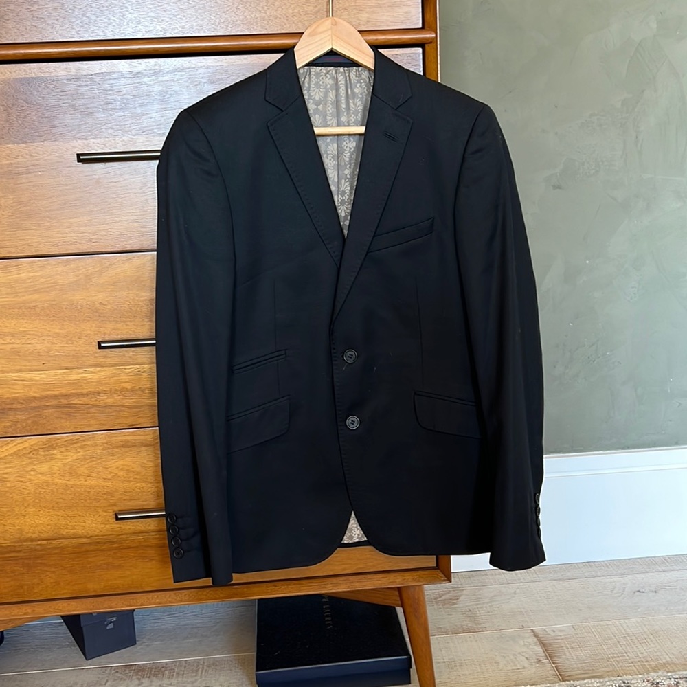 Men’s Ted Baker Endurance Black Blazer - Size 2
